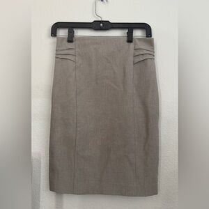 Express Pencil skirt office wear skirt feather gray skirt